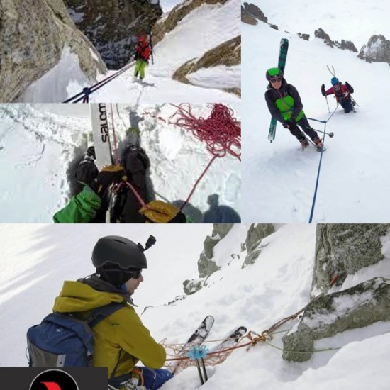 Esquí alpinisme : progressió en canals